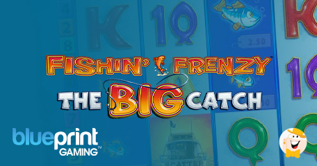 Fishin' Frenzy slot screenshot, Blueprint Gaming
