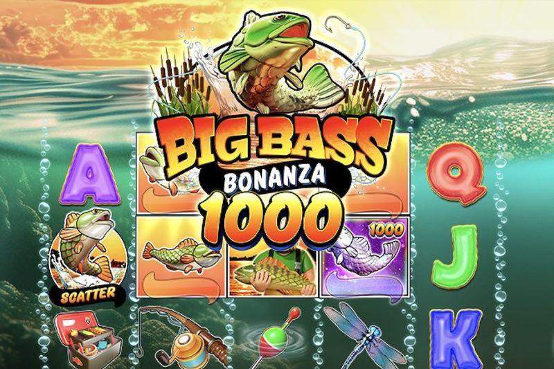 Big Bass Bonanza slot screenshot, Pragmatic Play