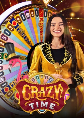 Crazy Time slot screenshot, Evolution