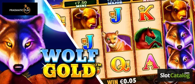 Wolf Gold slot screenshot, Pragmatic Play