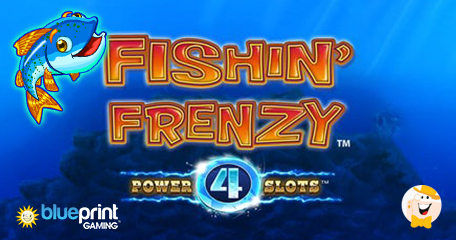 Fishin' Frenzy Power 4 Slots slot screenshot, Blueprint Gaming